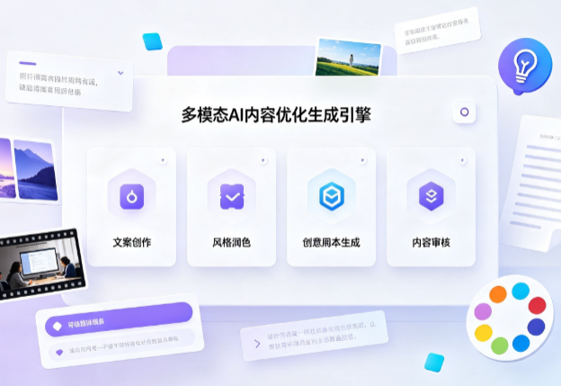 溆浦县AI智能内容优化创新 多模态生成技术丰富数字内容创作生态