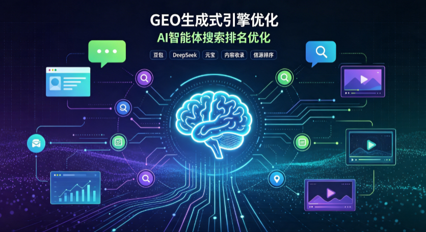 溆浦县GEO 浪潮来袭：生成式引擎优化崛起，创作者争抢豆包、DeepSeek、元宝智能体流量入口